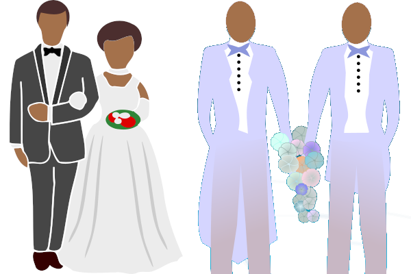 Gay Vs Straight Black straight couple and black gay couple