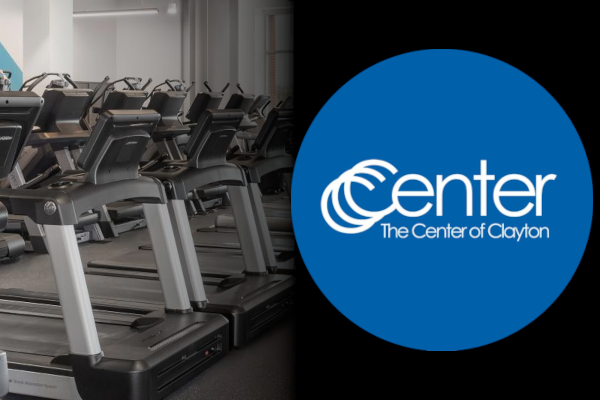 Center of Clayton Gym and Logo Center of Clayton treadmills and other cardio equipment