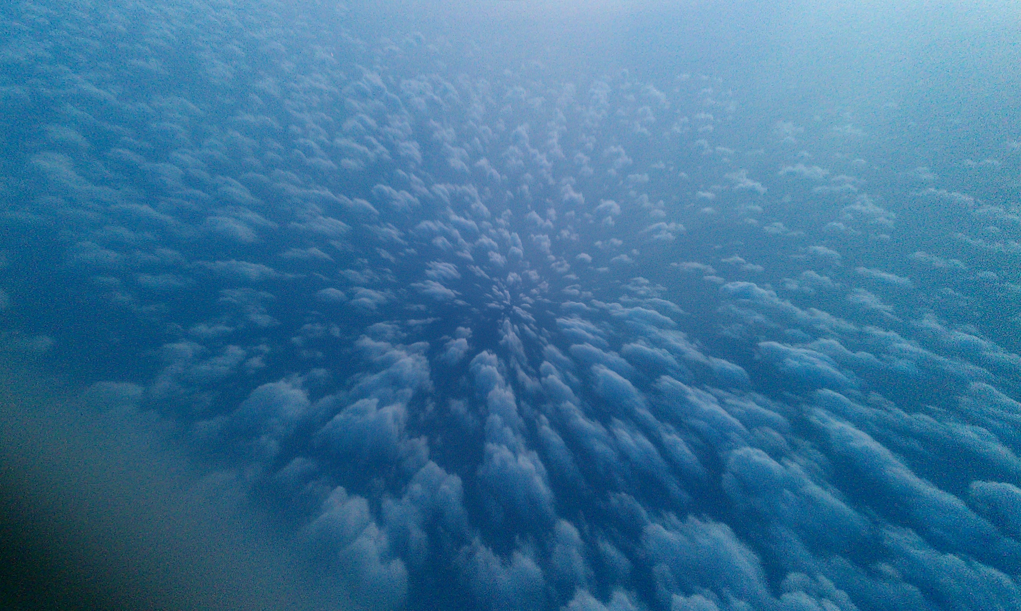 Clouds Cloudy sky from an aerial view