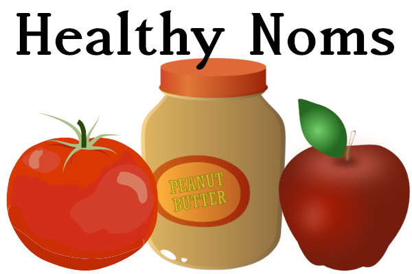 Healthy Noms Healthy Noms, fruits, and peanut butter