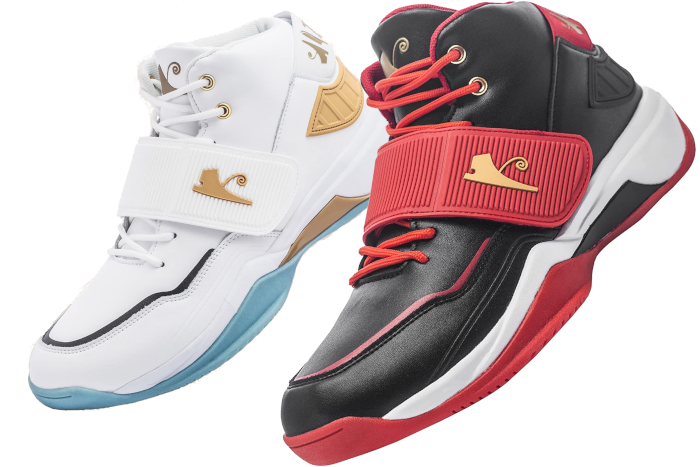Negash Basketball Shoes Negash basketball shoes - both color-ways