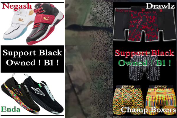 Black Service Members Support Black-Owned Footwear and apparel from Black-owned businesses