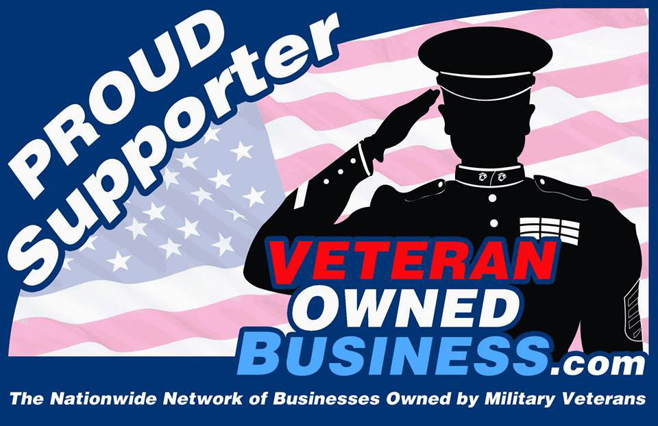 Veteran Owned Business badge Veteran Owned Business Proud Supporter